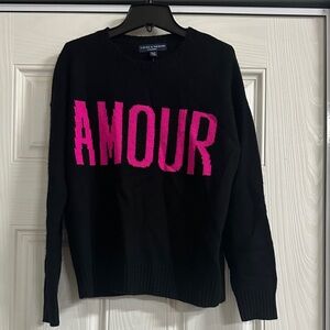 NWT 100% CASHMERE CHELSEA & THEODORE SWEATER